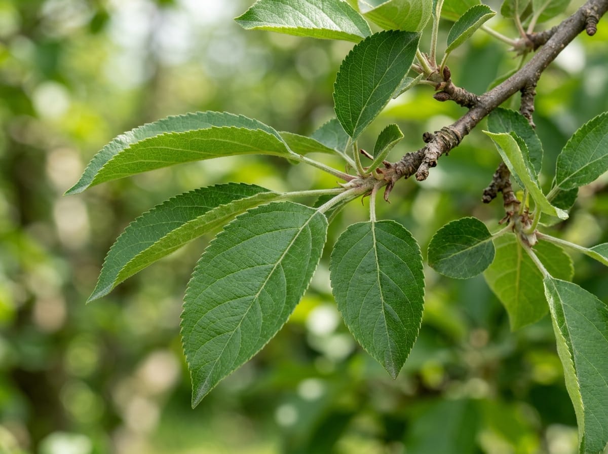 Apple leaves