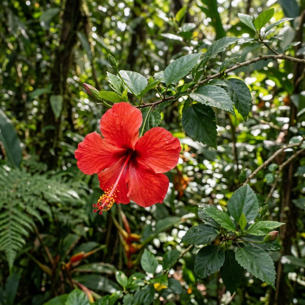 Tropical Hibiscus