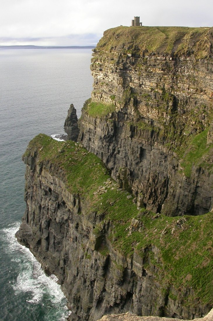 **Cliffs** on the **coast**