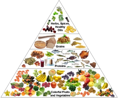 Nutrition pyramid
